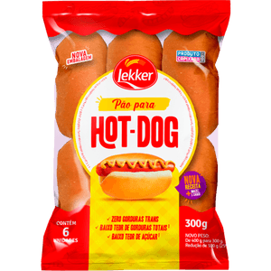 PAO LEKKER 300G HOT DOG